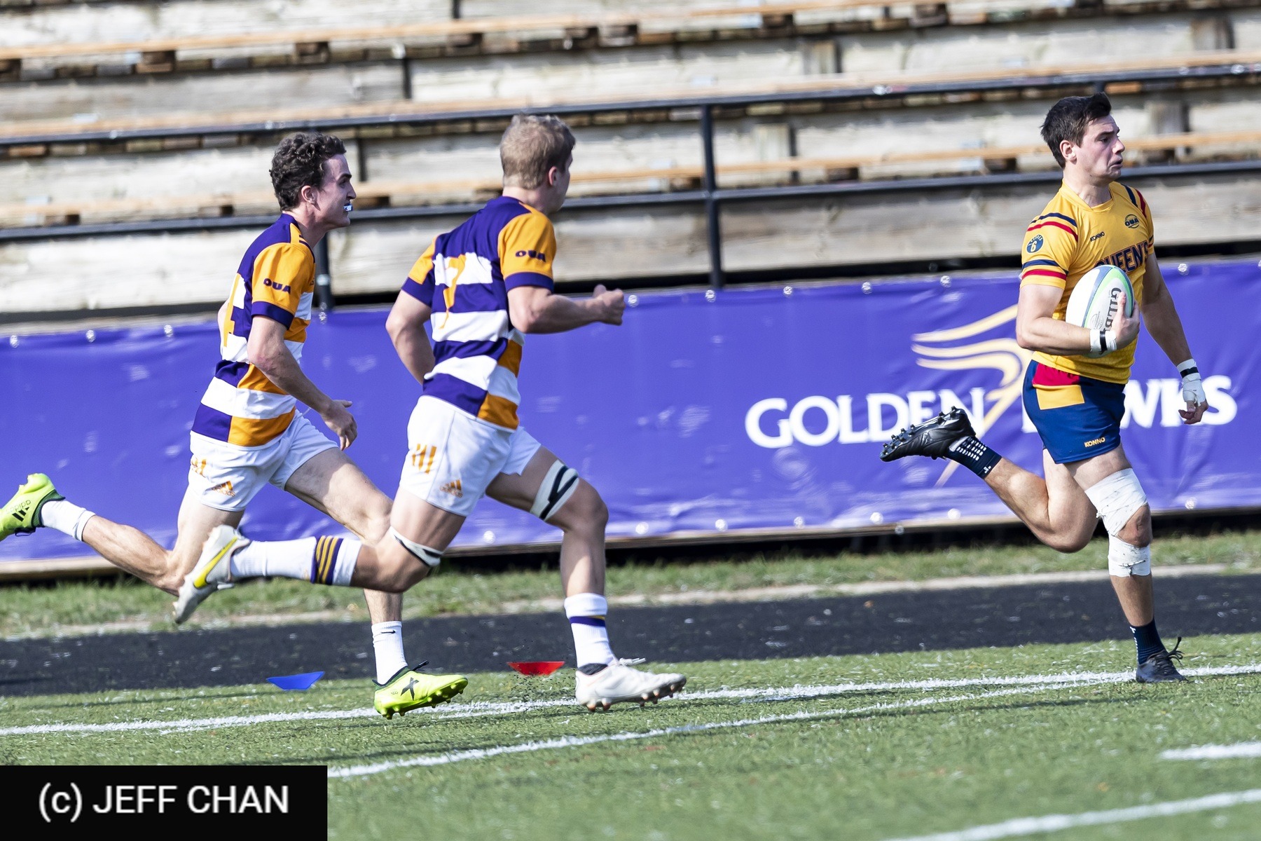  Queen's University - Wilfrid Laurier University - Rugby - OUA 2022 Queen's vs Laurier (#OUA22QULA10) Photo by: Jeff Chan | Siuxy Sports 2022-10-23