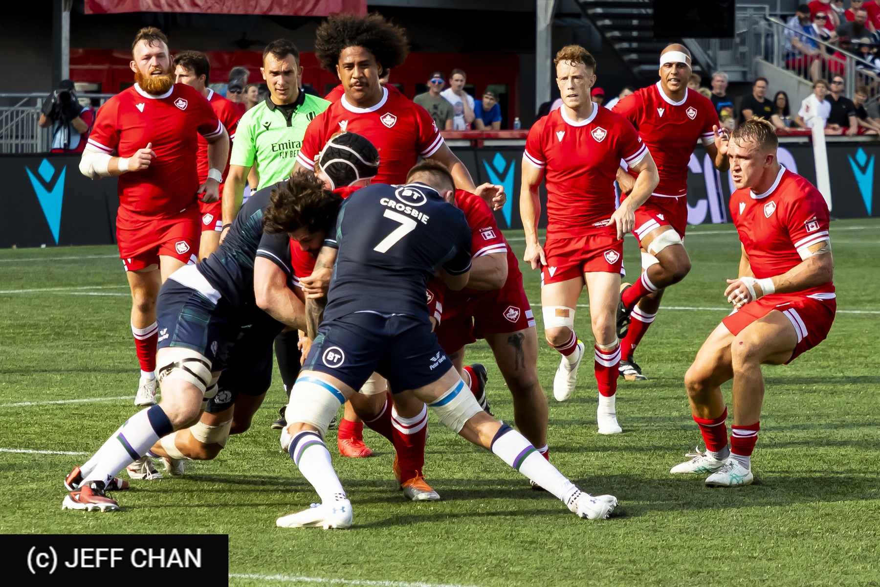  Canada Rugby XV M - Scotland national rugby union team - Rugby - Canada vs Scotland - 2024 TD Place - Post Game - by Jeff Chan (#CANSCO240709) Photo by: Jeff Chan | Siuxy Sports 2024-07-06
