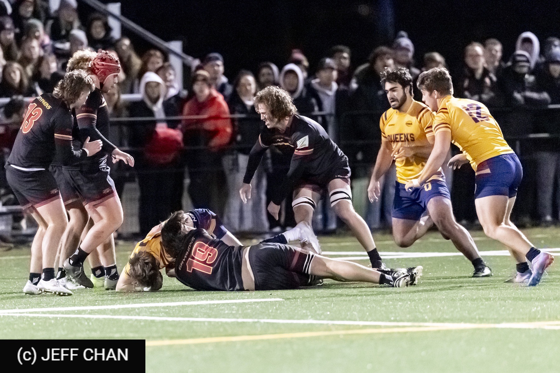  Queen's University - University of Guelph - Rugby - OUA 2023 Queen's vs Guelph Final (#OUA23QUGU11) Photo by: Jeff Chan | Siuxy Sports 2023-11-09