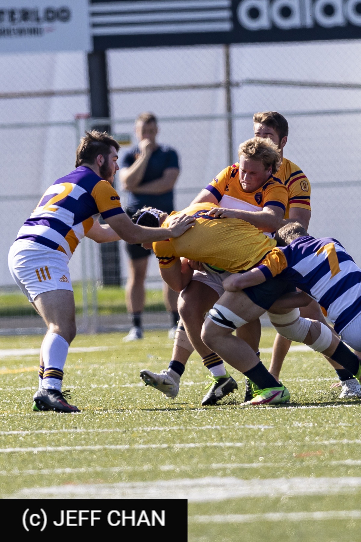  Queen's University - Wilfrid Laurier University - Rugby - OUA 2022 Queen's vs Laurier (#OUA22QULA10) Photo by: Jeff Chan | Siuxy Sports 2022-10-23