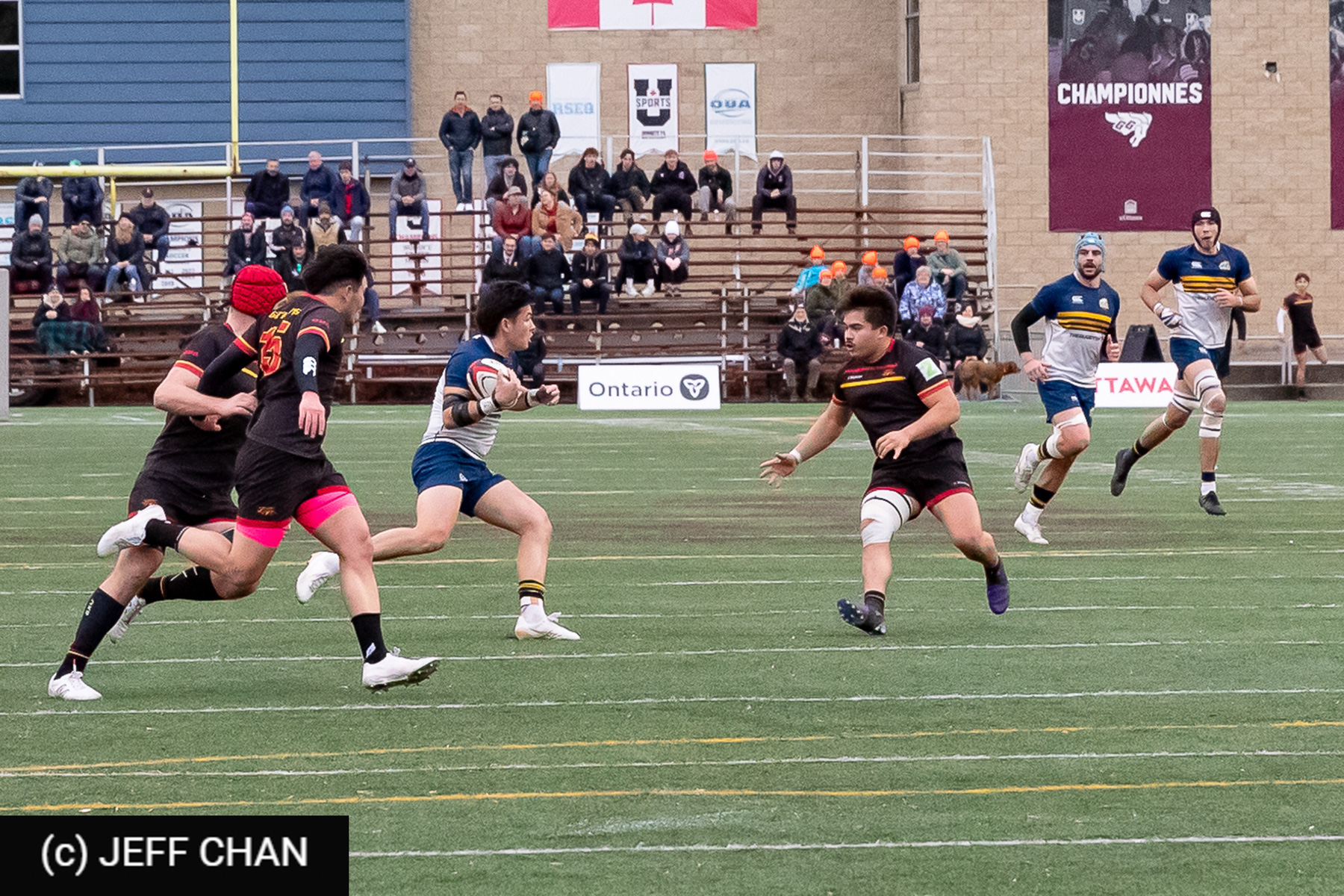 Sol JACQUES -  University of British Columbia - University of Guelph - Rugby - CANUMENS 2024 - Bronze - UBC vs Guelph by Jeff Chan (#CANUMENS2411) Photo by: Jeff Chan | Siuxy Sports 2024-11-17
