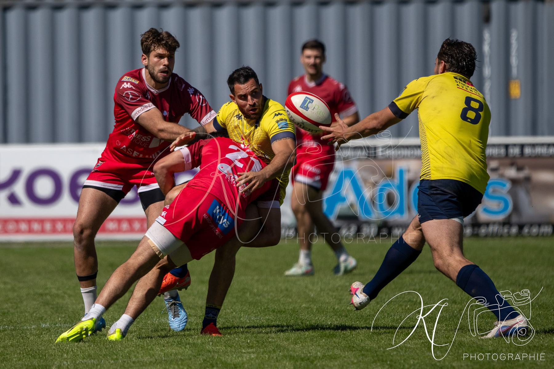  Stade Olympique Voironnais - Avignon Le Pontet Rugby - Rugby - FFR 2026 - Féd 2 16F - SO Voironnais vs Avignon LePontet (#FFR26F2VA5) Photo by: Karine Valentin | Siuxy Sports 2026-05-17