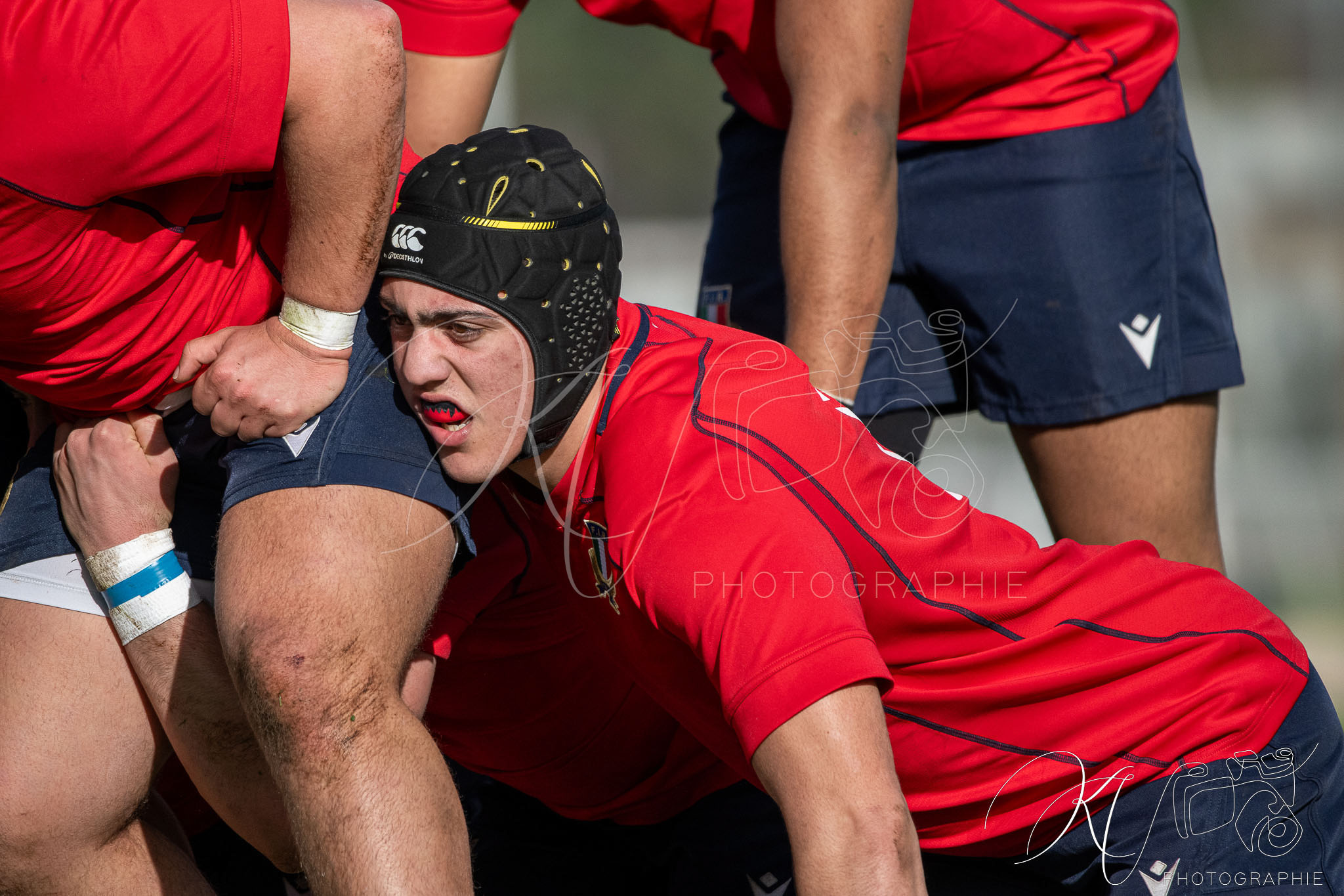  Équipe U-18 de France de rugby à XV -  - Rugby - FFR 2026 - Générations bleues 2026 - M18 (#FFR26GB26M18) Photo by: Karine Valentin | Siuxy Sports 2026-02-14