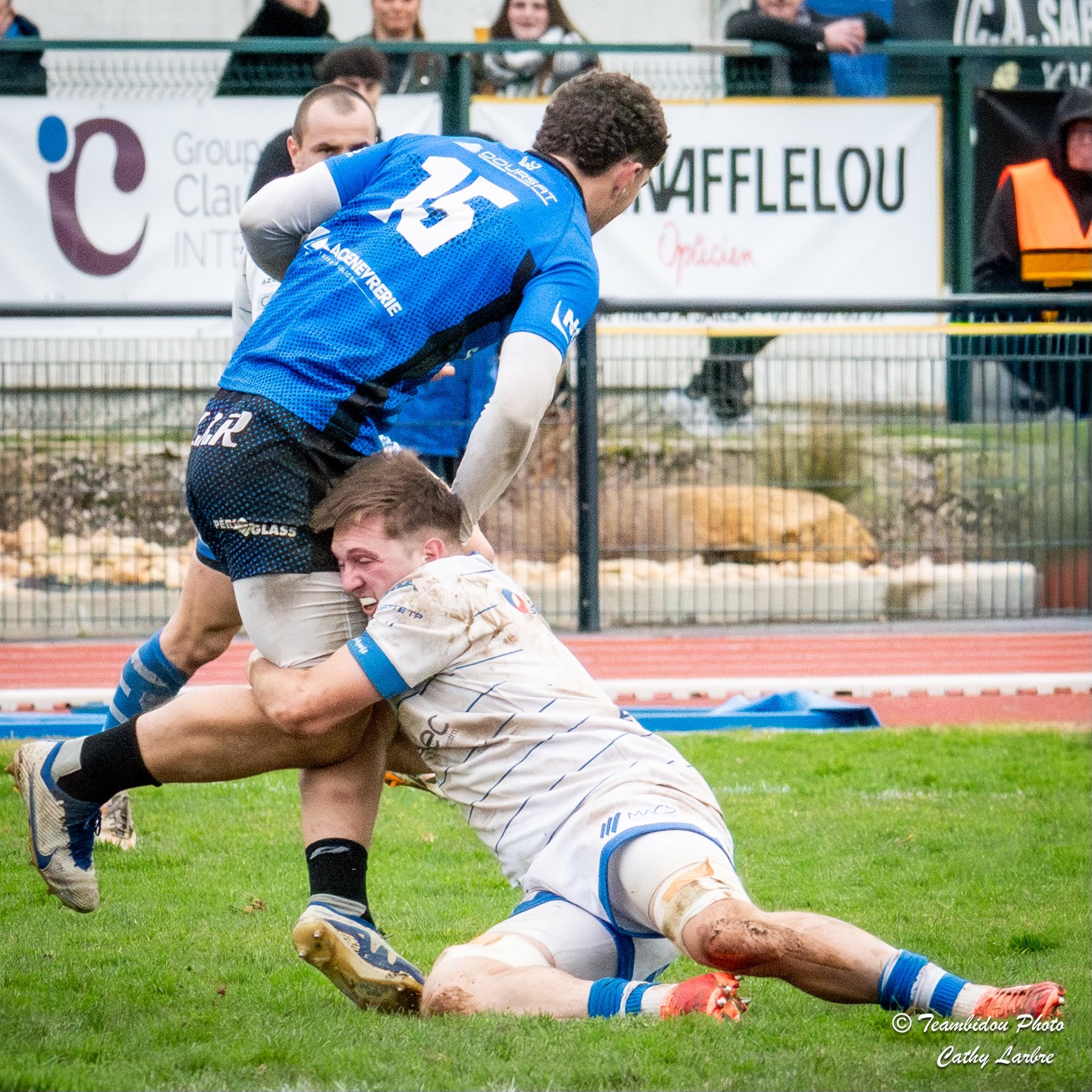  AS Soustons Rugby - Sarlat Rugby - Rugby - FFR 2026 - Fédérale 1 - AS Soustons Rugby vs Sarlat Rugby (#FFR26F1SRSR2) Photo by: Photo Teambidou | Siuxy Sports 2026-02-01