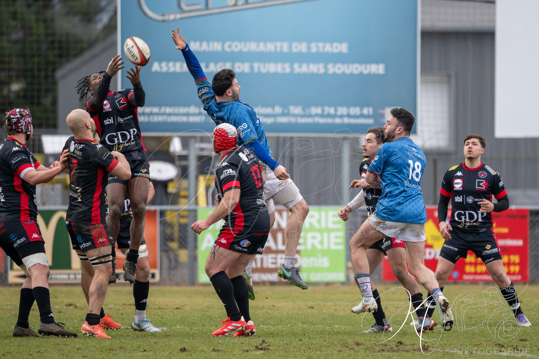  Bièvre Saint-Geoirs RC - Rugby Club Rillieux - Rugby - FFR 2026 - Fédérale 2 - Bièvre Saint-Geoirs RC vs RC Rillieux (#FFR26F2BSGRCR) Photo by: Karine Valentin | Siuxy Sports 2026-02-15