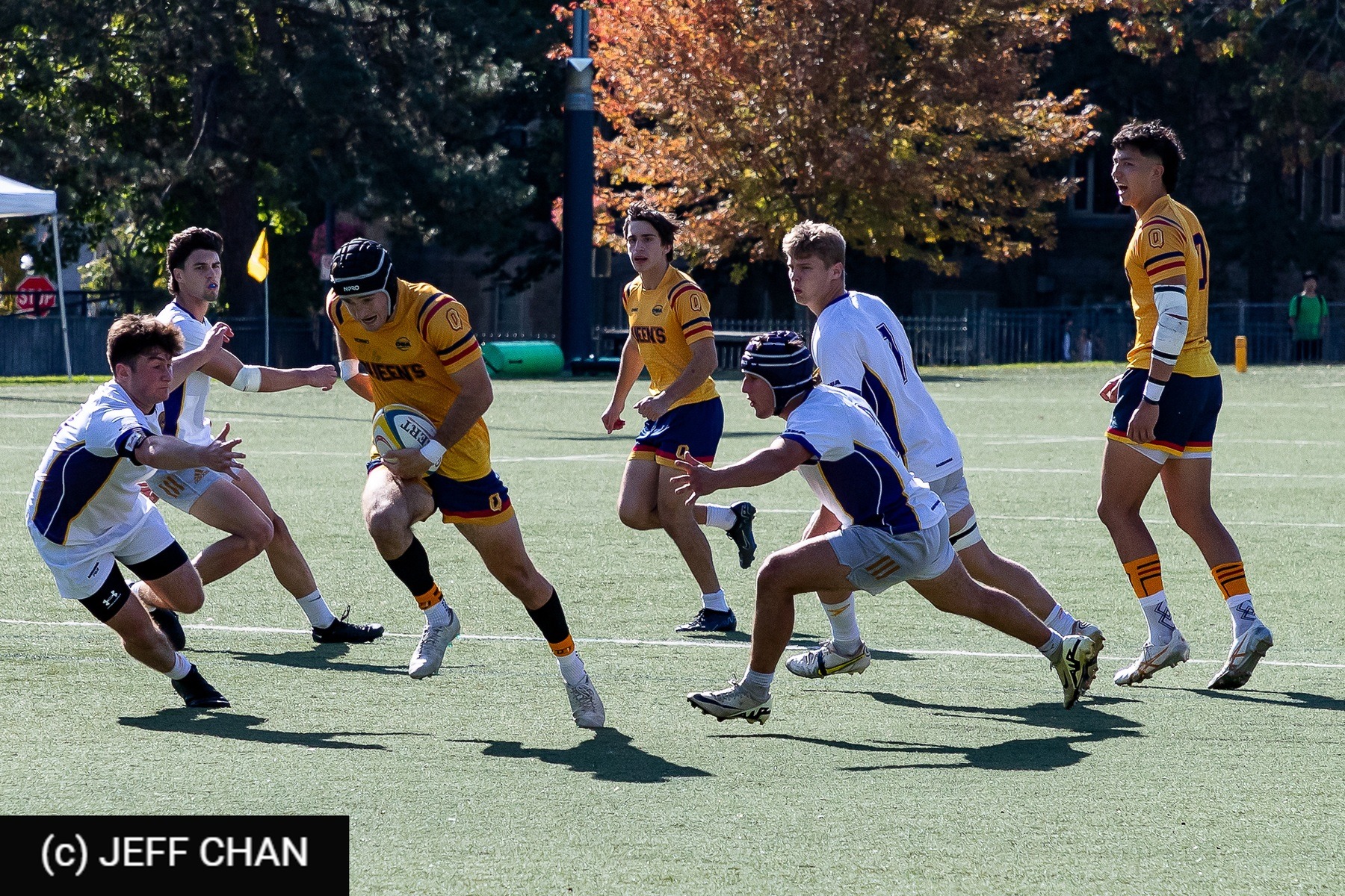  Queen's University - Wilfrid Laurier University - Rugby - OUA 2024 Queen's vs Laurier (#OUA24QULA10) Photo by: Jeff Chan | Siuxy Sports 2024-10-05