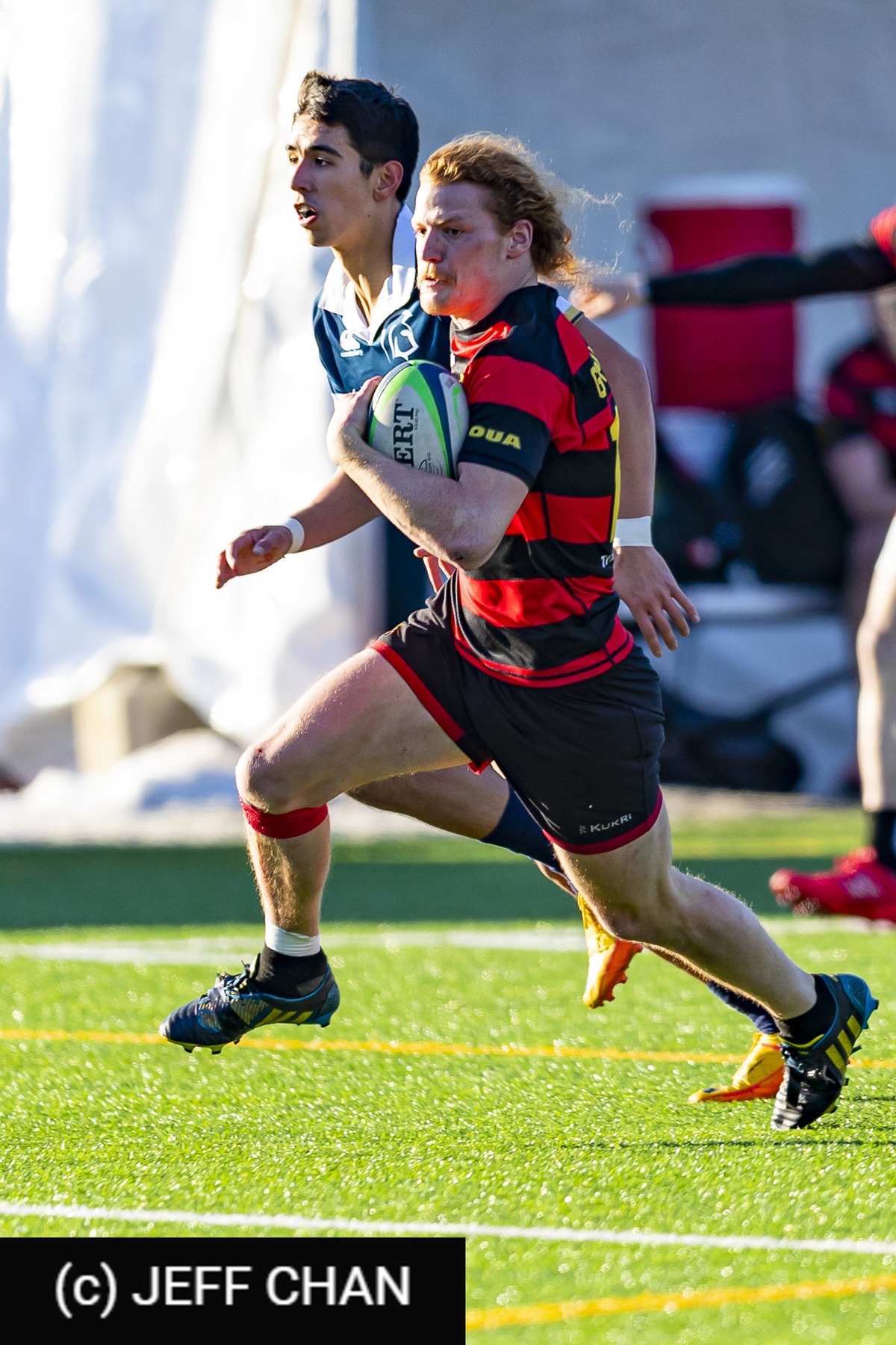 Connor BERNARDIN - Collin SMIBERT -  University of Guelph - Trinity Western University - Rugby - CANUMENS 2022 - Guelph vs Trinity Western U - Bronze Game  by Jeff Chan (#CANUMENS2211) Photo by: Jeff Chan | Siuxy Sports 2022-12-04