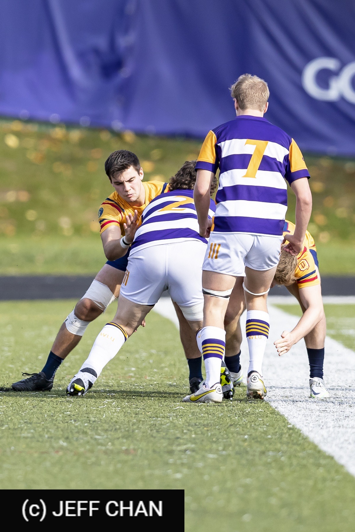  Queen's University - Wilfrid Laurier University - Rugby - OUA 2022 Queen's vs Laurier (#OUA22QULA10) Photo by: Jeff Chan | Siuxy Sports 2022-10-23