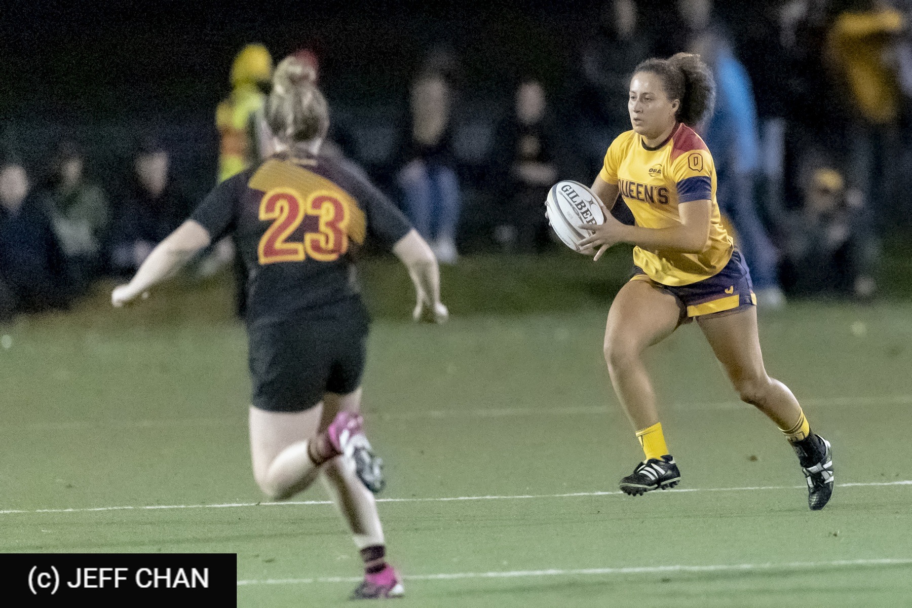  Queen's University - University of Guelph - Rugby - OUA 2023 Queen's (W) vs Guelph Final (#OUW23QWGU10) Photo by: Jeff Chan | Siuxy Sports 2023-10-27