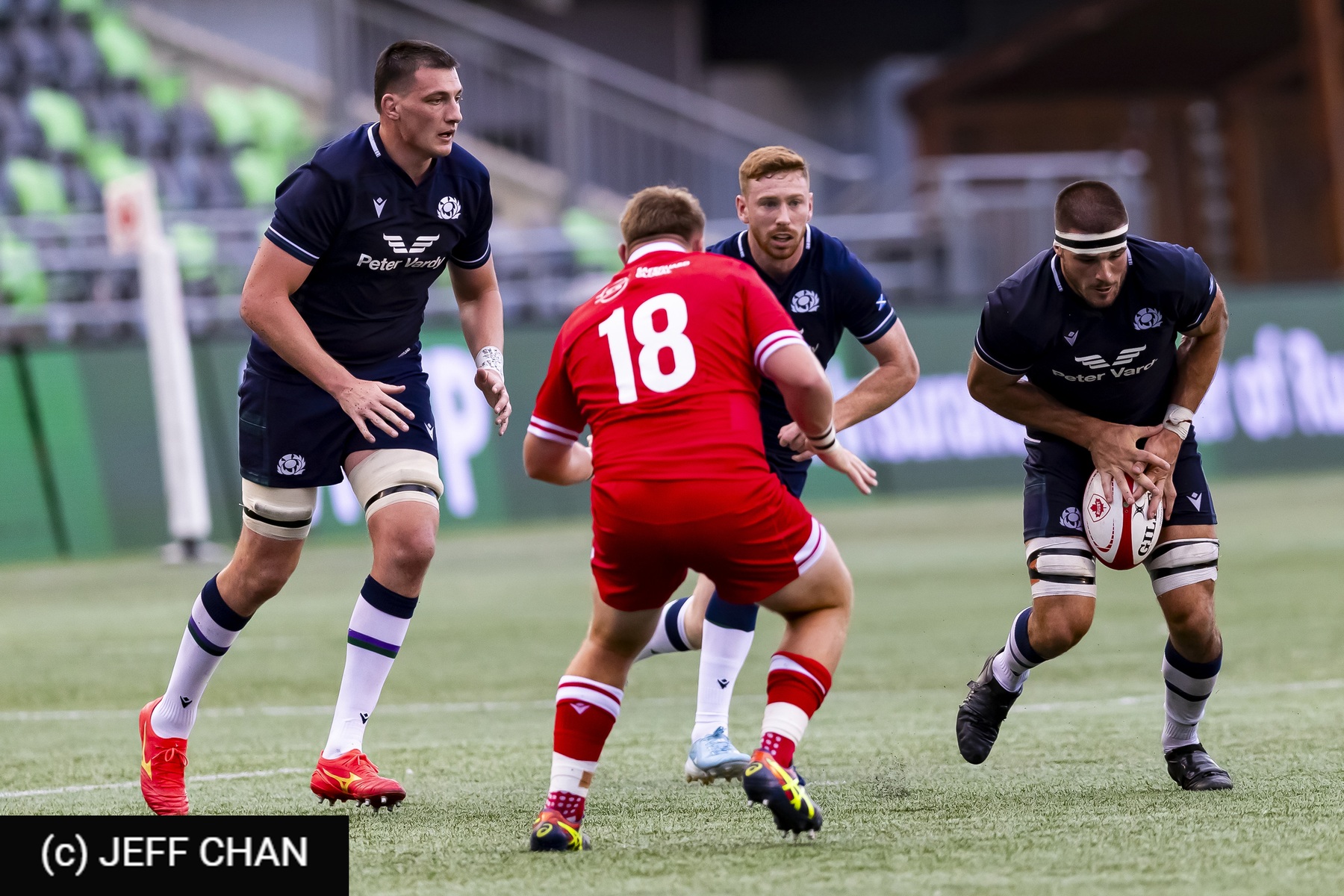  Canada Rugby XV M - Scotland national rugby union team - Rugby - Canada vs Scotland - 2024 TD Place - Post Game - by Jeff Chan (#CANSCO240709) Photo by: Jeff Chan | Siuxy Sports 2024-07-06
