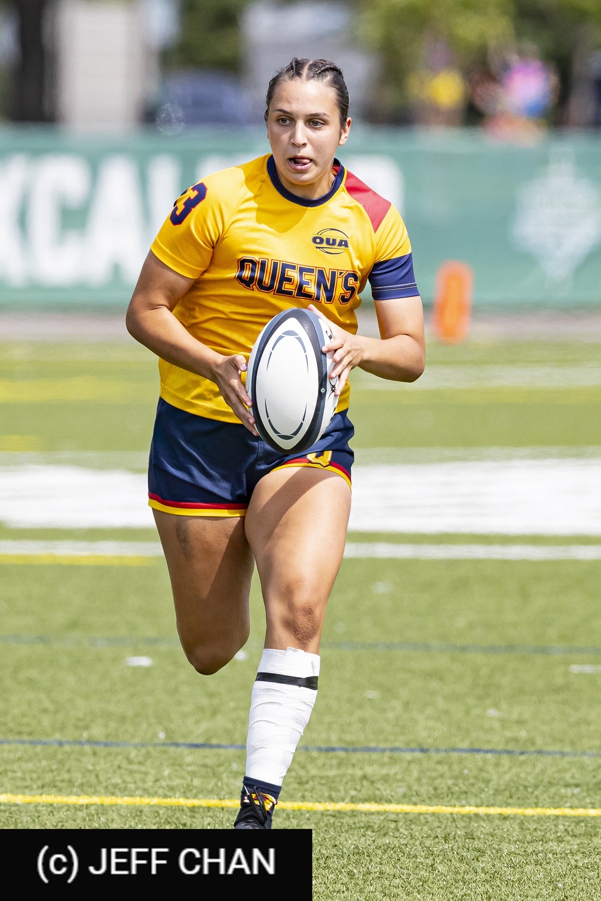  Queen's University - Trent University - Rugby - OUA 2023 Queen's (W) vs Trent (#OUW23QWTR09) Photo by: Jeff Chan | Siuxy Sports 2023-09-02