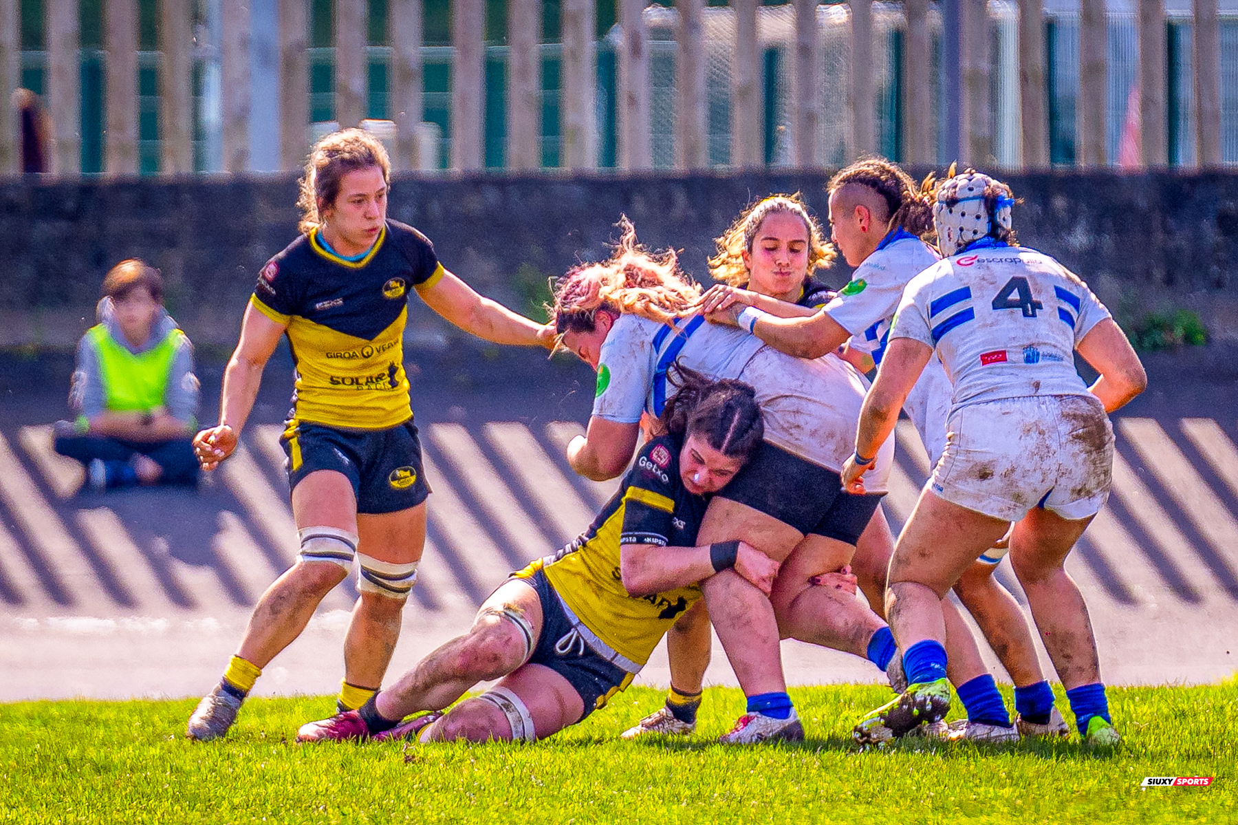  Getxo Artea Rugby Taldea - Olimpico RC Pozuelo - Rugby - FER 2026 - Getxo Neskak vs Olimpico Pozuelo (#FER26GNOP02) Photo by: Fredy Monfoto | Siuxy Sports 2026-02-22
