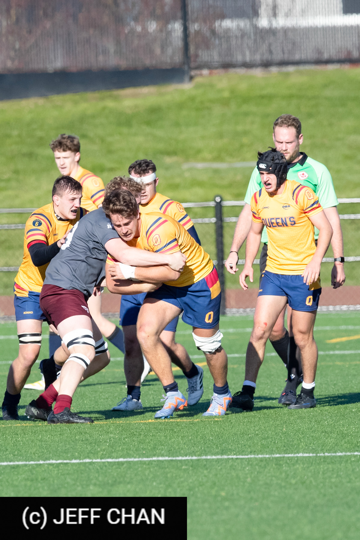 Alex PIPCHUK -  Queen's University - Université Ottawa - Rugby - CANUMENS 2023 - Semi final - Queen's vs U Ottawa by Jeff Chan (#CANUMENS2305) Photo by: Jeff Chan | Siuxy Sports 2023-11-17