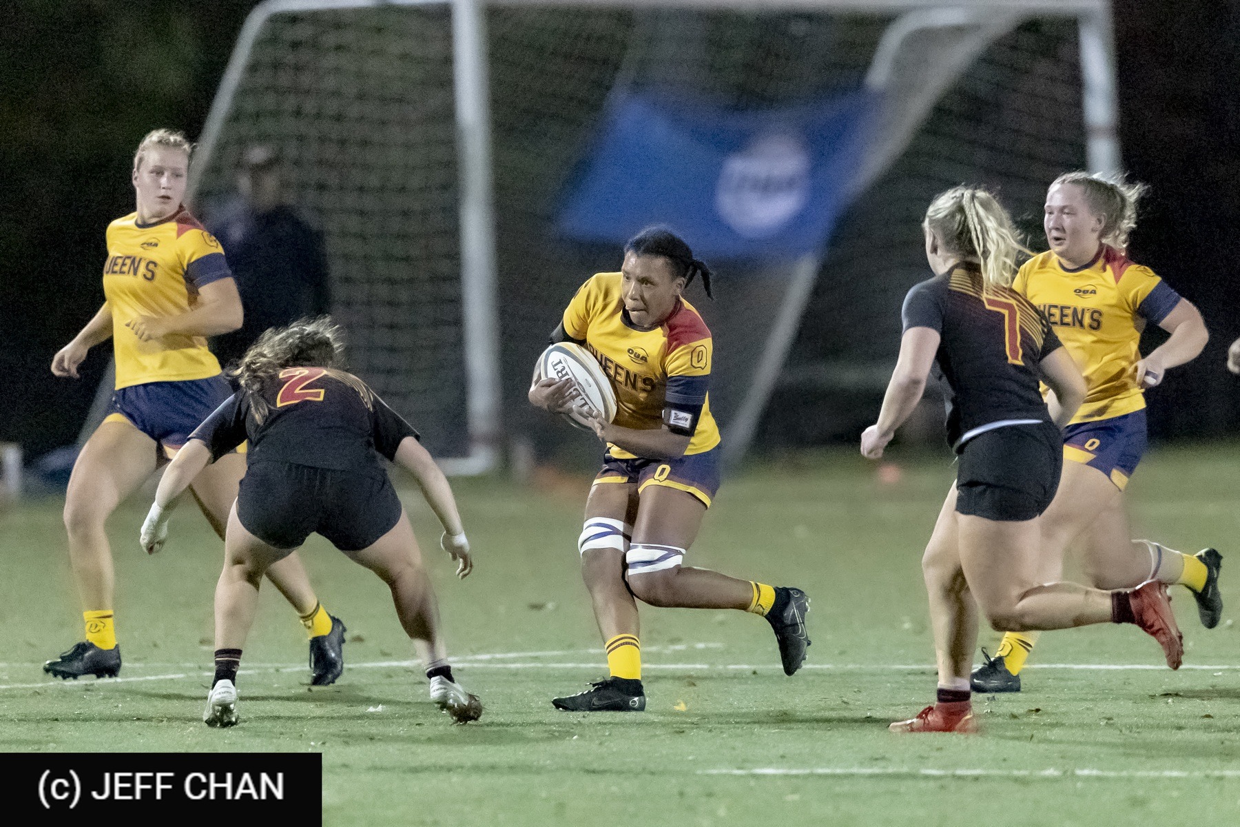  Queen's University - University of Guelph - Rugby - OUA 2023 Queen's (W) vs Guelph Final (#OUW23QWGU10) Photo by: Jeff Chan | Siuxy Sports 2023-10-27