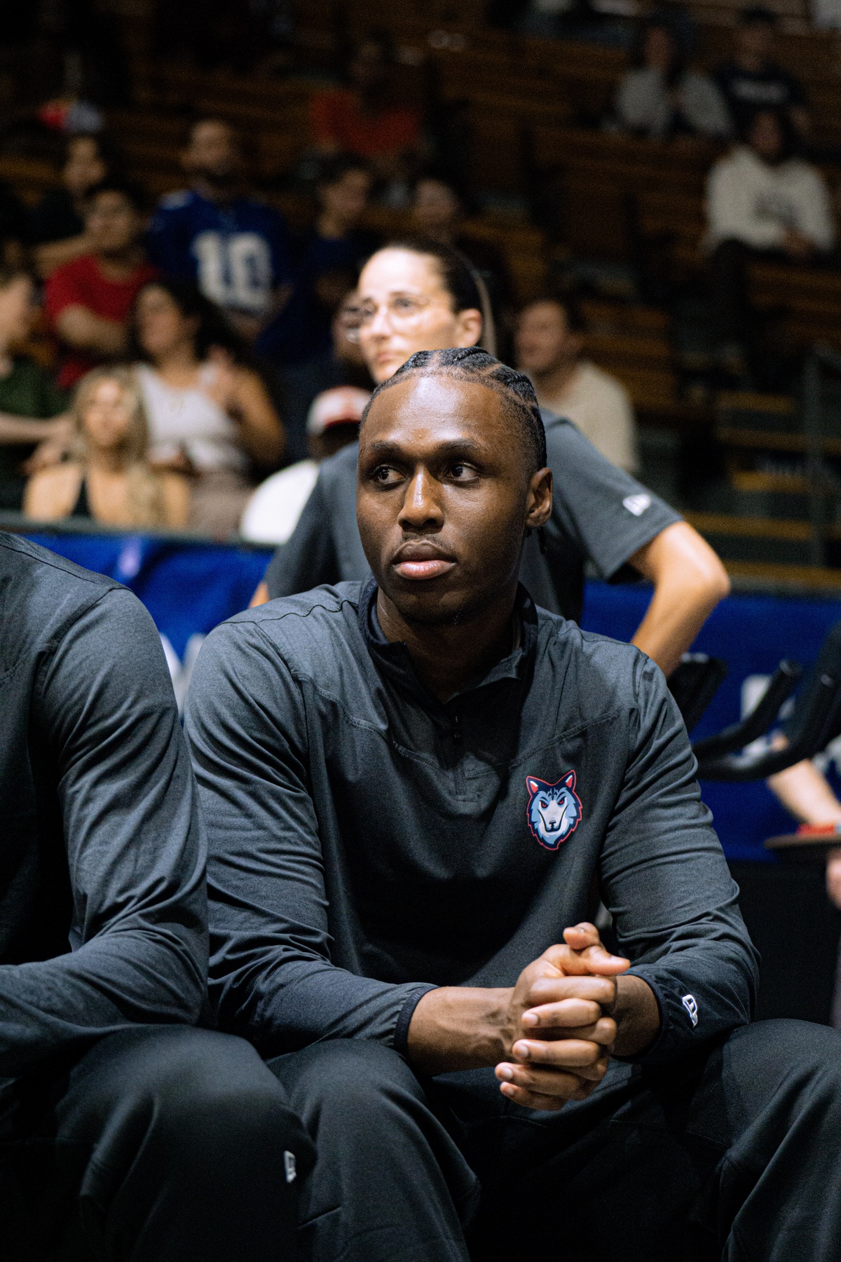 Nate TSHIMANGA -  Montreal - Brampton - Basketball - CEBL 2026 - Alliance Montréal vs Brampton Honey Badgers (#CEBL26AMBHB6) Photo by: m9 .pix | Siuxy Sports 2026-06-10