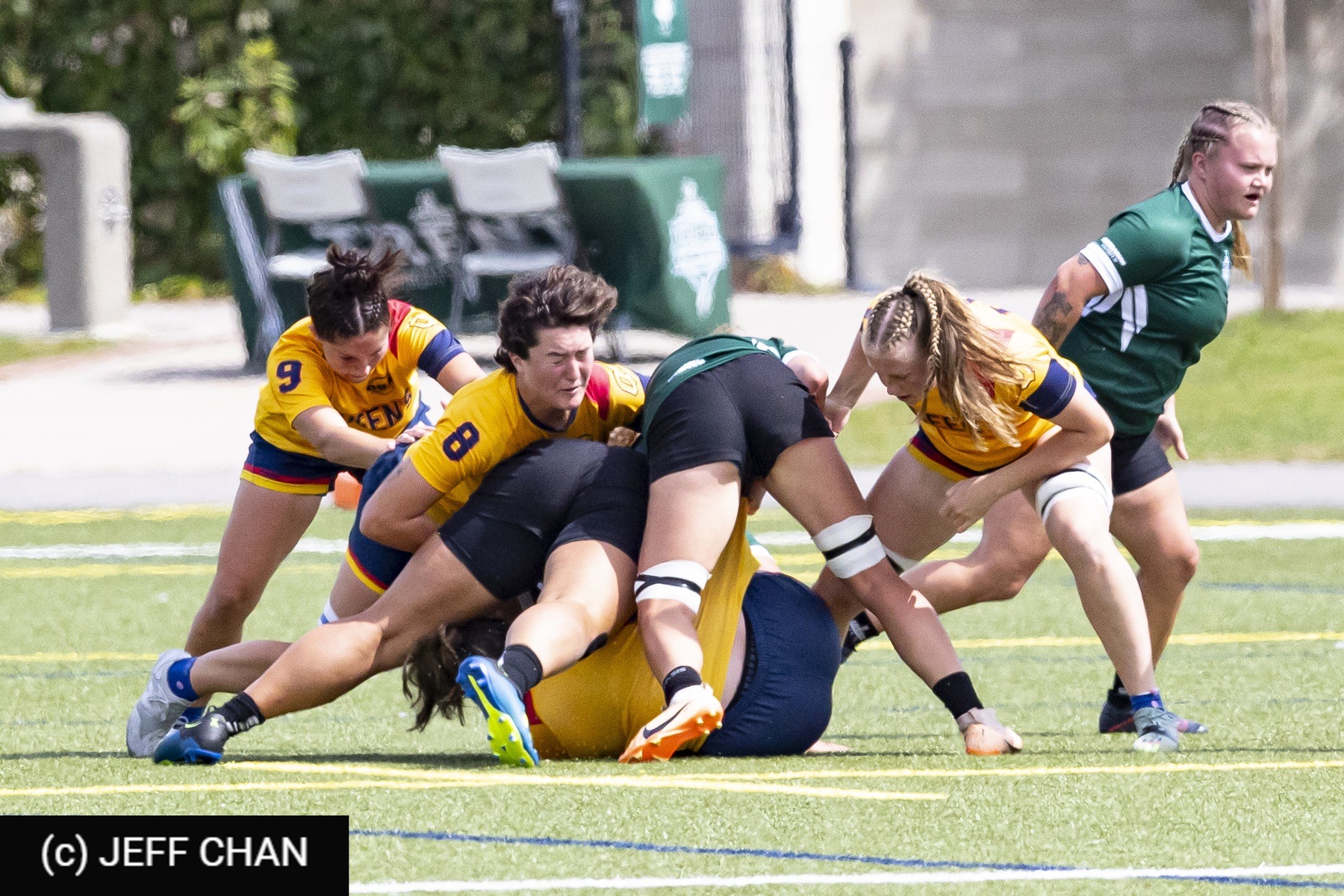  Queen's University - Trent University - Rugby - OUA 2023 Queen's (W) vs Trent (#OUW23QWTR09) Photo by: Jeff Chan | Siuxy Sports 2023-09-02
