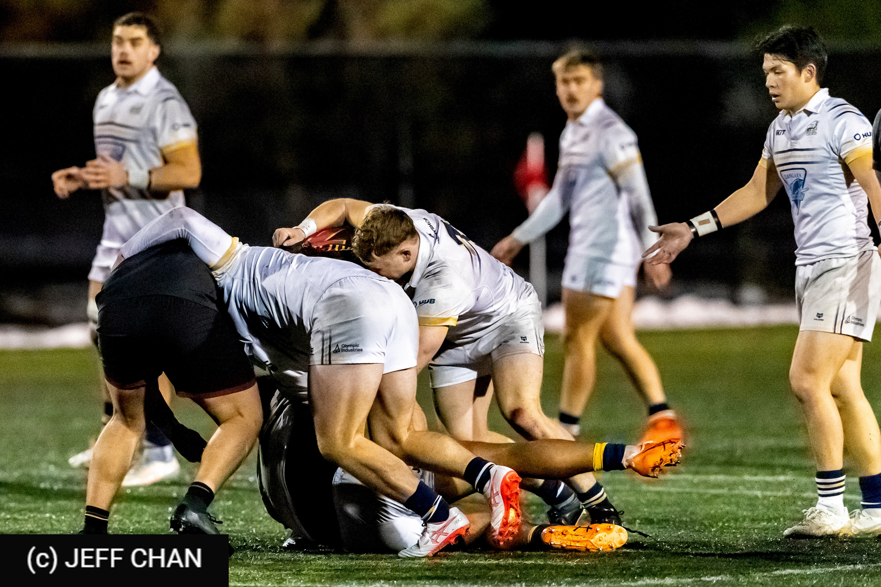  University of British Columbia - University of Guelph - Rugby - CANUMENS 2025 - University of British Columbia vs University of Guelph - Game#7 by Jeff Chan (#CANUMENS2557) Photo by: Jeff Chan | Siuxy Sports 2025-11-14