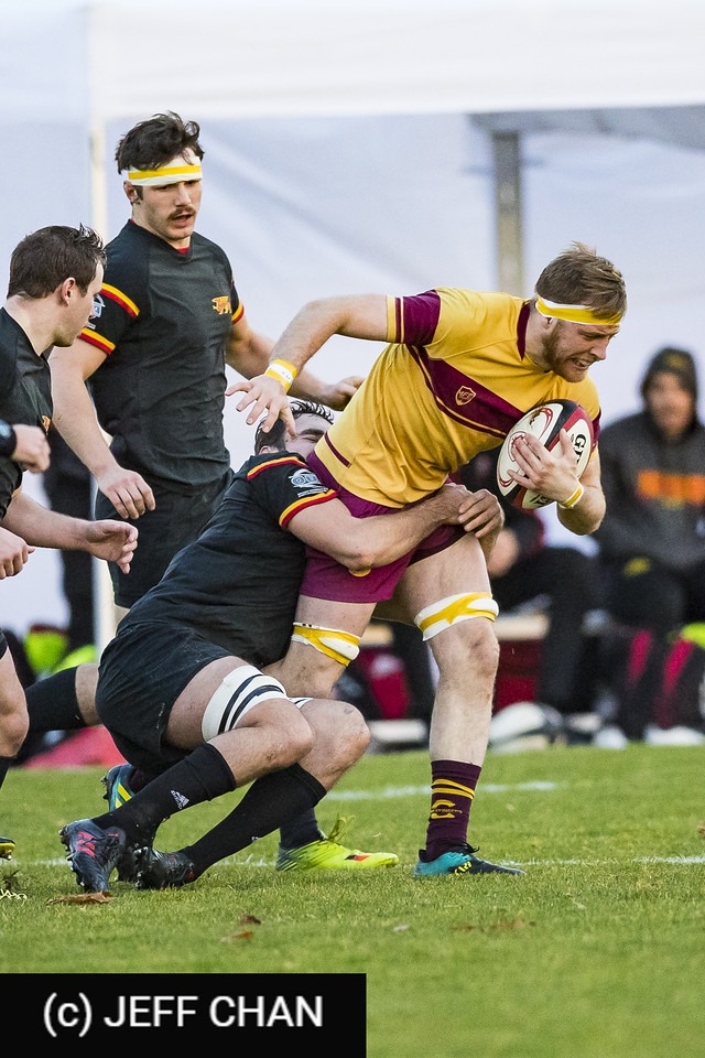  University of Guelph - Université Concordia - Rugby - CANUMENS 2018 - U Guelph vs Concordia U by Jeff Chan (#CANUMENS1801) Photo by: Jeff Chan | Siuxy Sports 2018-11-23
