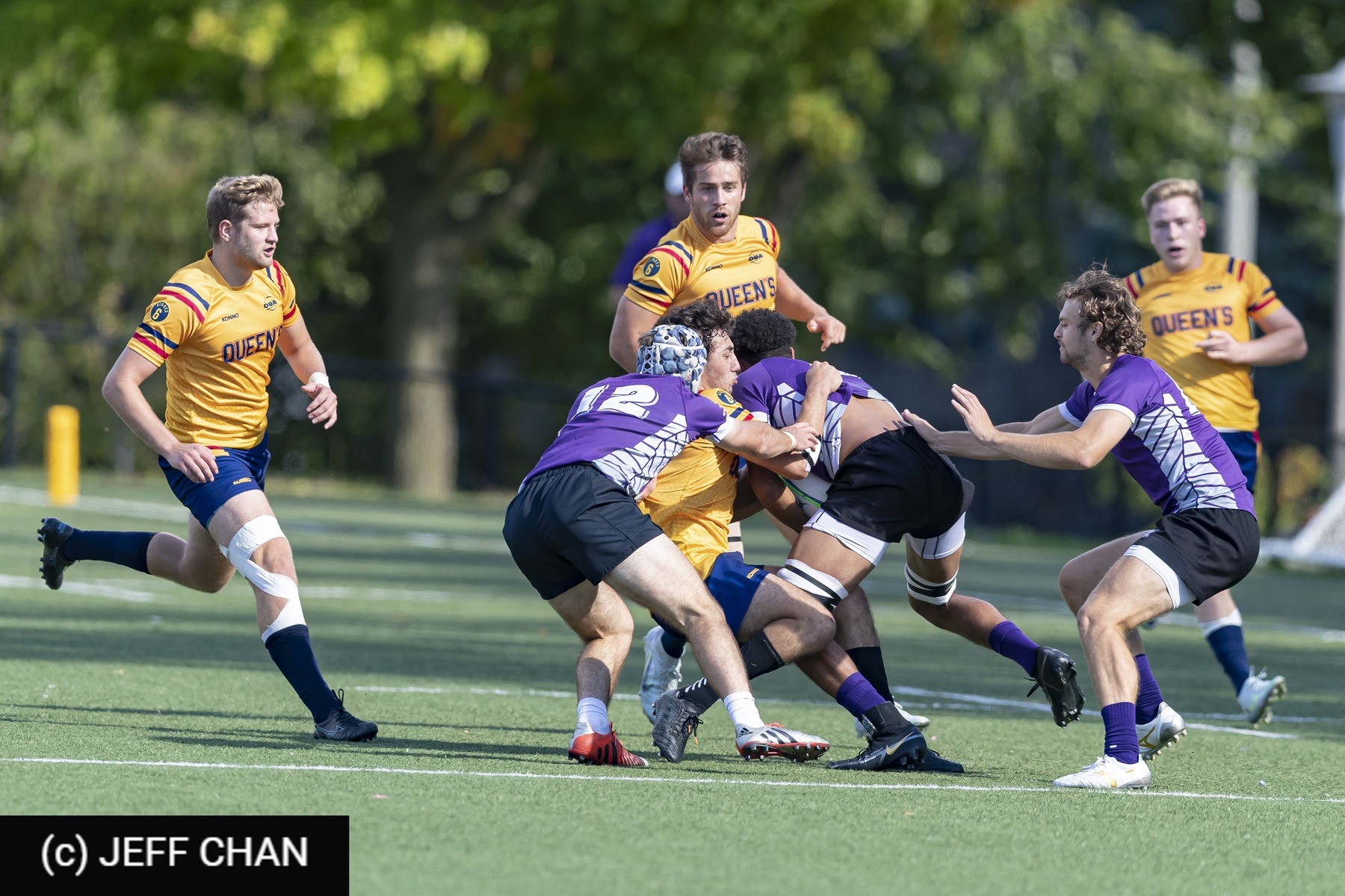  Queen's University - University of Western Ontario - Rugby - OUA 2022 Queen's vs Western (#OUA22QUWE09) Photo by: Jeff Chan | Siuxy Sports 2022-09-24