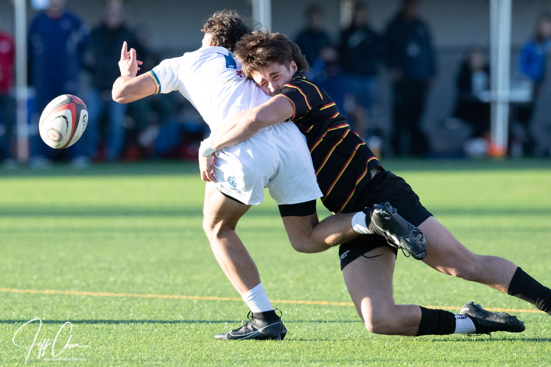  Trinity Western University - University of Calgary - Rugby - CANUMENS 2023 - Semi final - Trinity W vs Calgary U by Jeff Chan (#CANUMENS2308) Photo by: Jeff Chan | Siuxy Sports 2023-11-17