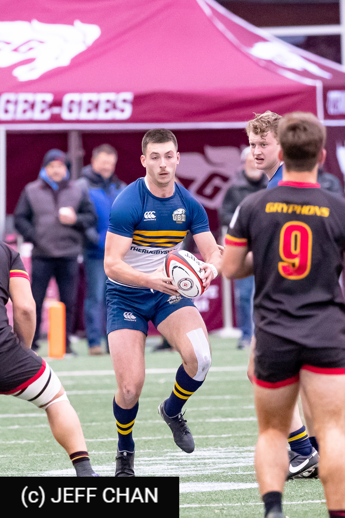 Niko ANDRIANOS - Callum ARNESEN -  University of British Columbia - University of Guelph - Rugby - CANUMENS 2024 - Bronze - UBC vs Guelph by Jeff Chan (#CANUMENS2411) Photo by: Jeff Chan | Siuxy Sports 2024-11-17