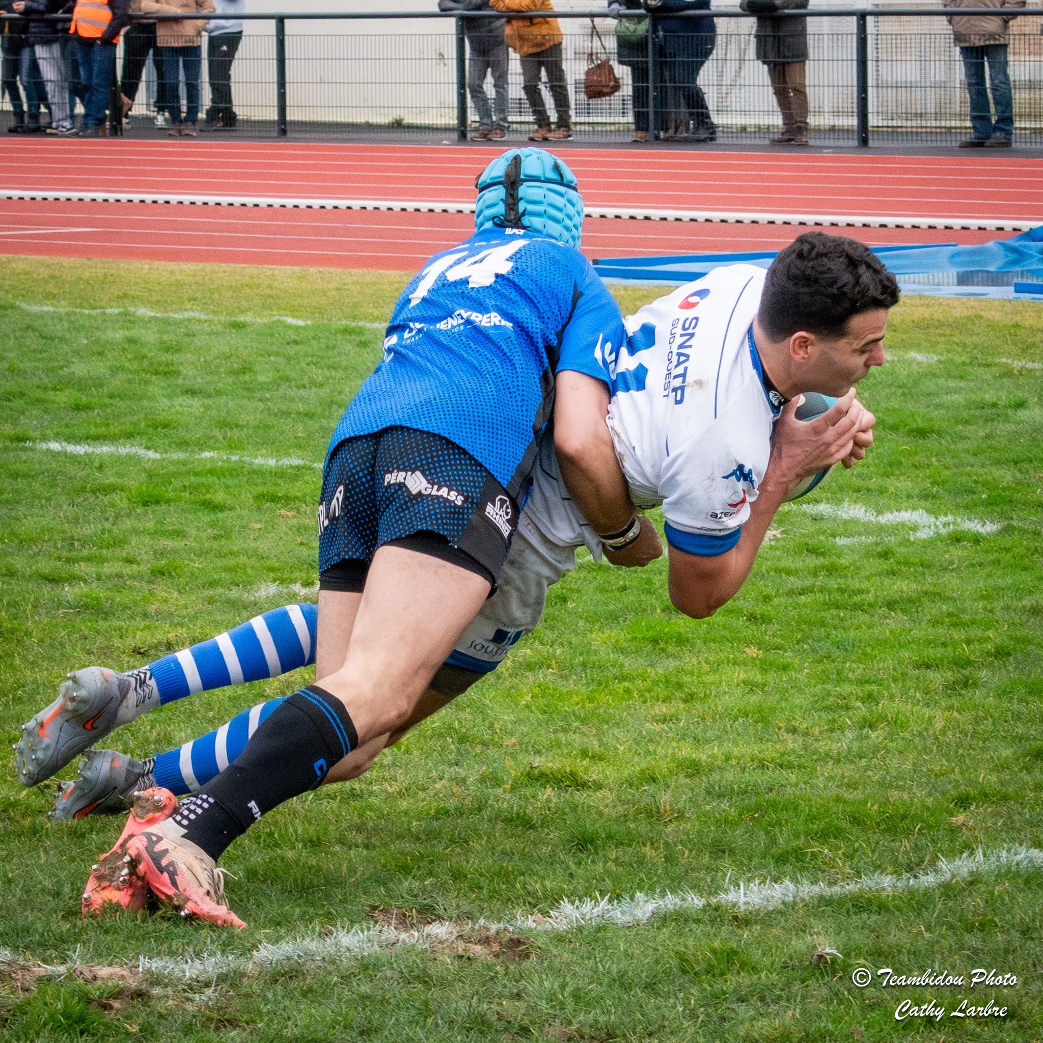  AS Soustons Rugby - Sarlat Rugby - Rugby - FFR 2026 - Fédérale 1 - AS Soustons Rugby vs Sarlat Rugby (#FFR26F1SRSR2) Photo by: Photo Teambidou | Siuxy Sports 2026-02-01