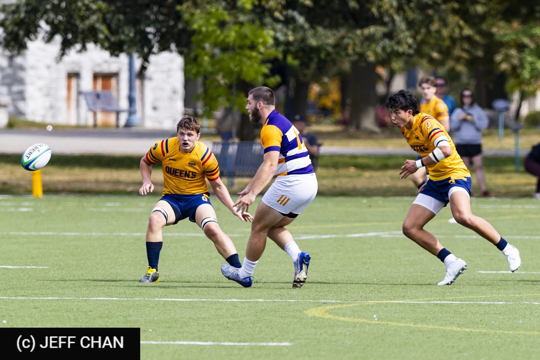  Queen's University - Wilfrid Laurier University - Rugby - OUA 2023 Queen's vs Laurier (#OUA23QULA09) Photo by: Jeff Chan | Siuxy Sports 2023-09-23