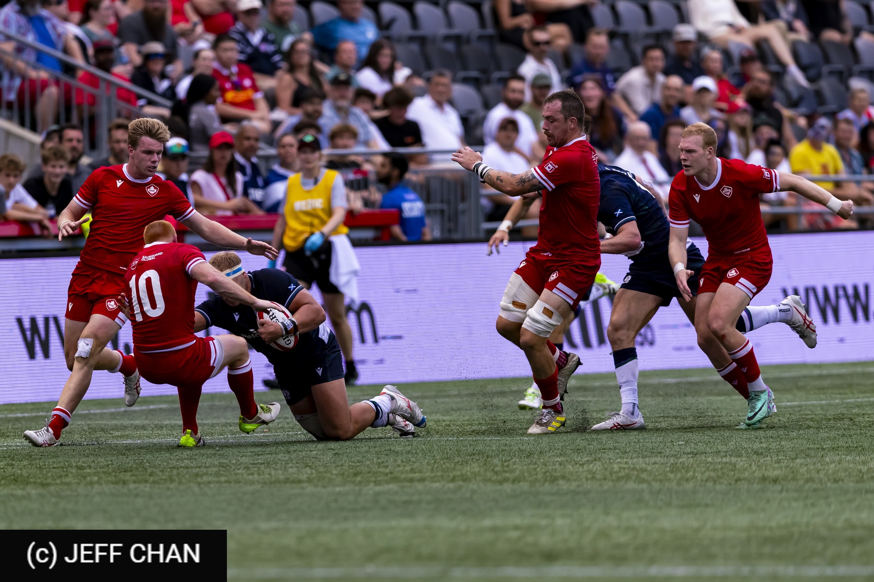 Canada Rugby XV M - Scotland national rugby union team - Rugby - Canada vs Scotland - 2024 TD Place - Post Game - by Jeff Chan (#CANSCO240709) Photo by: Jeff Chan | Siuxy Sports 2024-07-06