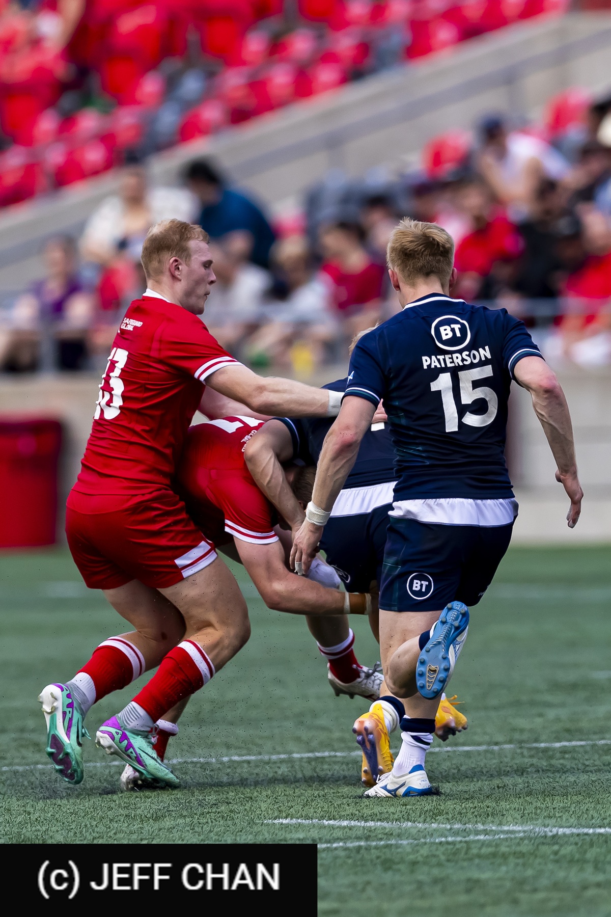  Canada Rugby XV M - Scotland national rugby union team - Rugby - Canada vs Scotland - 2024 TD Place - Post Game - by Jeff Chan (#CANSCO240709) Photo by: Jeff Chan | Siuxy Sports 2024-07-06