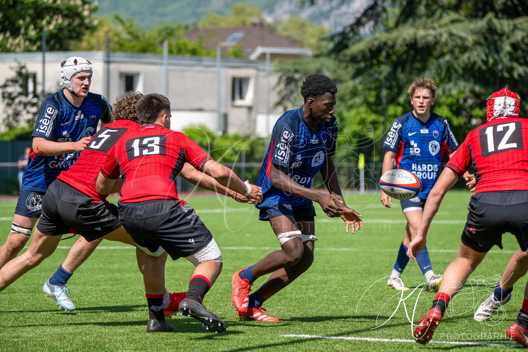 FC Grenoble Rugby - Lyon Olympique Universitaire - Rugby - FFR 2026 - Alamercery - FC Grenoble vs Lyon Olympique Universitaire (#FFR26ALFCGLO4) Photo by: Karine Valentin | Siuxy Sports 2026-04-18