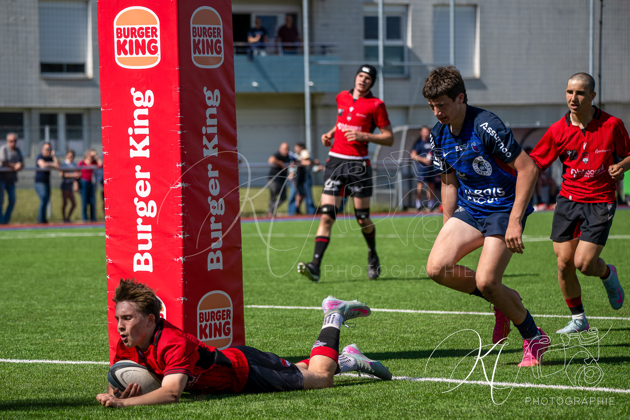  FC Grenoble Rugby - Lyon Olympique Universitaire - Rugby - FFR 2026 - Alamercery - FC Grenoble vs Lyon Olympique Universitaire (#FFR26ALFCGLO4) Photo by: Karine Valentin | Siuxy Sports 2026-04-18