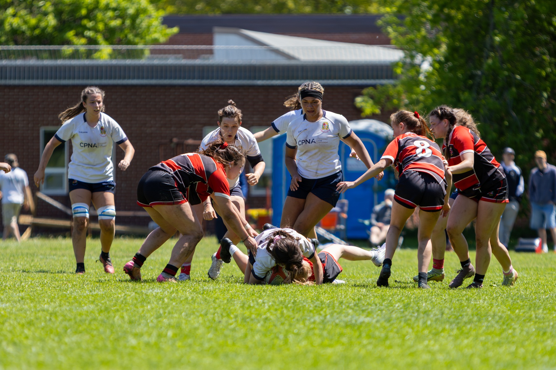  Beaconsfield Rugby Football Club - Sainte-Anne-de-Bellevue RFC - Rugby - RQ 2026 - Super Ligue Fém - Beaconsfield vs Ste-Anne-de-Bellevue (#RQ26SLFBRSA5) Photo by: Erin Jefferies | Siuxy Sports 2026-05-30