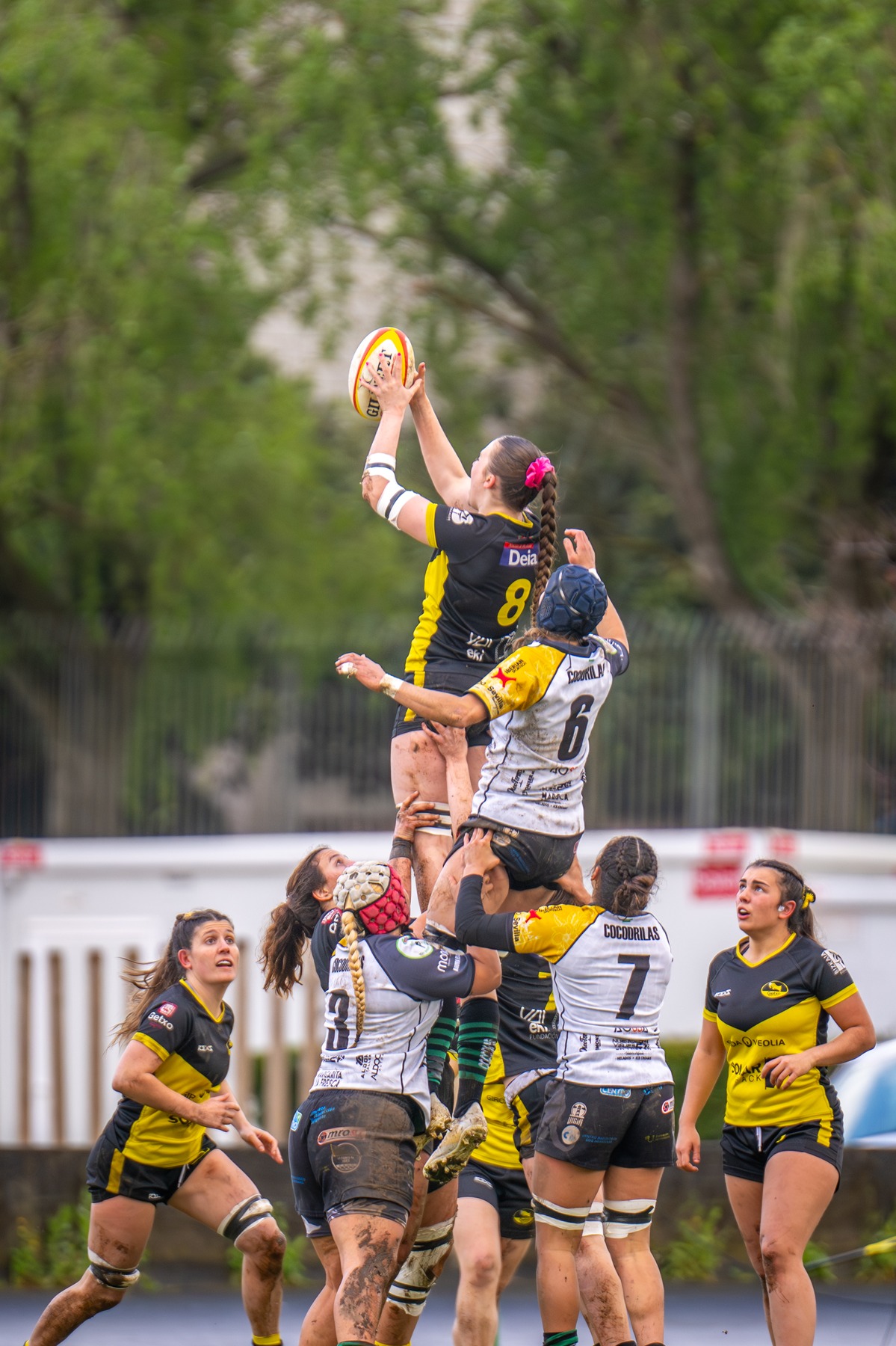  Getxo Artea Rugby Taldea - Universitario de Sevilla Club de Rugby - Rugby - FER 2026 - Liga Iberdrola - Getxo Neskak vs Cocodrilas (#FER26LINGC3) Photo by: Fredy Monfoto | Siuxy Sports 2026-03-15