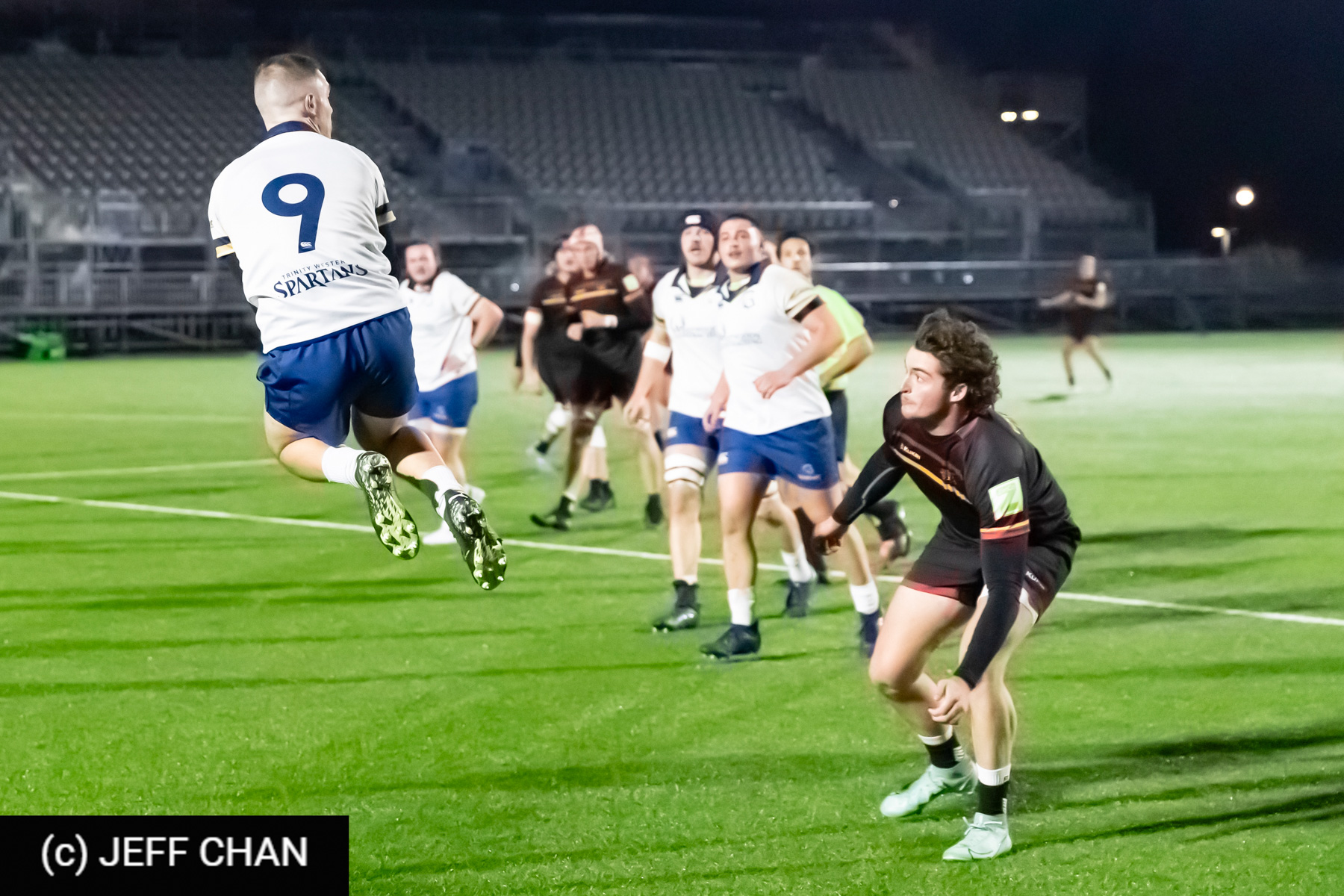  University of Guelph - Trinity Western University - Rugby - CANUMENS 2023 - Quarter final - Guelph vs Trinity Western by Jeff Chan (#CANUMENS2302) Photo by: Jeff Chan | Siuxy Sports 2023-11-15