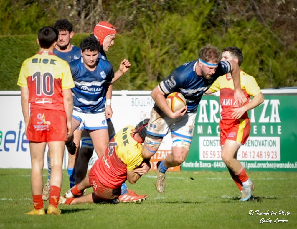  AS Soustons Rugby - US Nafarroa - Rugby - FFR 2026 - Espoirs - Soustons vs Nafarroa (#FFR26ESSONA01) Photo by: Photo Teambidou | Siuxy Sports 2026-01-11