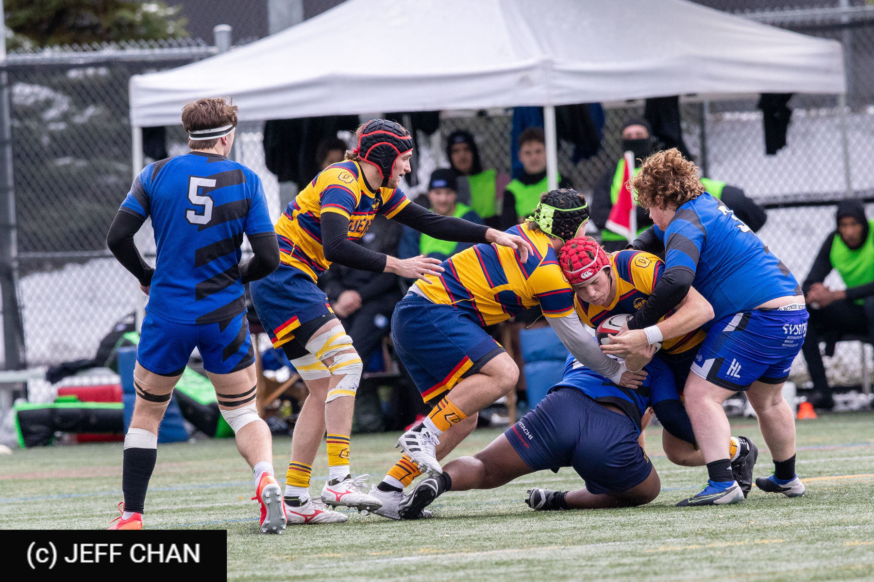  Université de Montréal - Queen's University - Rugby - CANUMENS 2025 - Université de Montréal vs Queen's University - Game#10 by Jeff Chan (#CANUMENS2560) Photo by: Jeff Chan | Siuxy Sports 2025-11-16