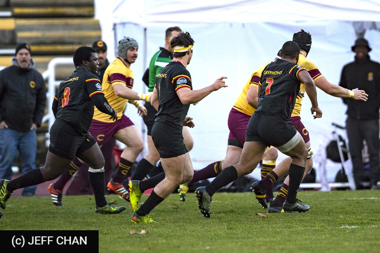  University of Guelph - Université Concordia - Rugby - CANUMENS 2018 - U Guelph vs Concordia U by Jeff Chan (#CANUMENS1801) Photo by: Jeff Chan | Siuxy Sports 2018-11-23