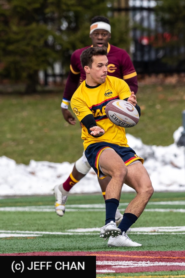 Eliott GOUSSANOU - Dylan YOUNG -  Queen's University - Université Concordia - Rugby - CANUMENS 2019 - Queen's U vs Concordia U - Bronze Game by Jeff Chan (#CANUMENS1907) Photo by: Jeff Chan | Siuxy Sports 2019-11-24