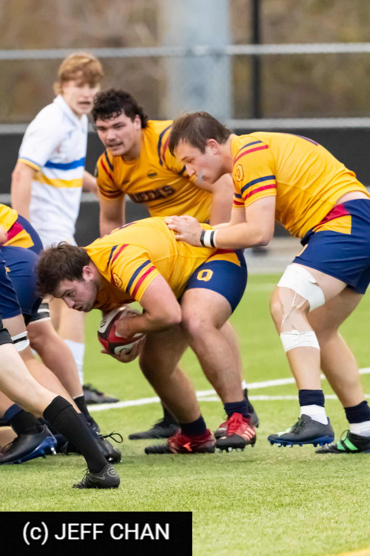 Daniel SVOBODA -  Queen's University - University of Victoria - Rugby - CANUMENS 2023 - Quarter final - Queen's vs UVic by Jeff Chan (#CANUMENS2301) Photo by: Jeff Chan | Siuxy Sports 2023-11-15