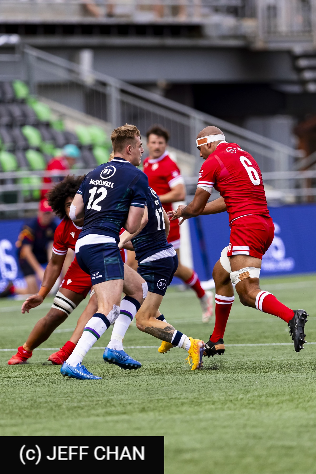  Canada Rugby XV M - Scotland national rugby union team - Rugby - Canada vs Scotland - 2024 TD Place - Post Game - by Jeff Chan (#CANSCO240709) Photo by: Jeff Chan | Siuxy Sports 2024-07-06