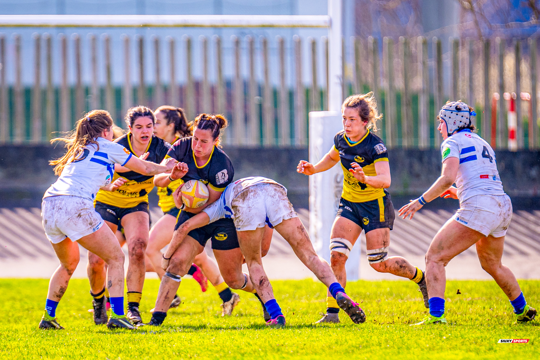  Getxo Artea Rugby Taldea - Olimpico RC Pozuelo - Rugby - FER 2026 - Getxo Neskak vs Olimpico Pozuelo (#FER26GNOP02) Photo by: Fredy Monfoto | Siuxy Sports 2026-02-22
