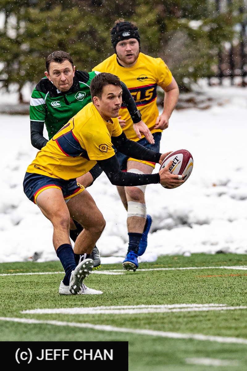 Stephen LOCKHART - Dylan YOUNG -  Queen's University - Université McGill - Rugby - CANUMENS 2019 - Queen's U vs McGill U - by Jeff Chan (#CANUMENS1903) Photo by: Jeff Chan | Siuxy Sports 2019-11-20