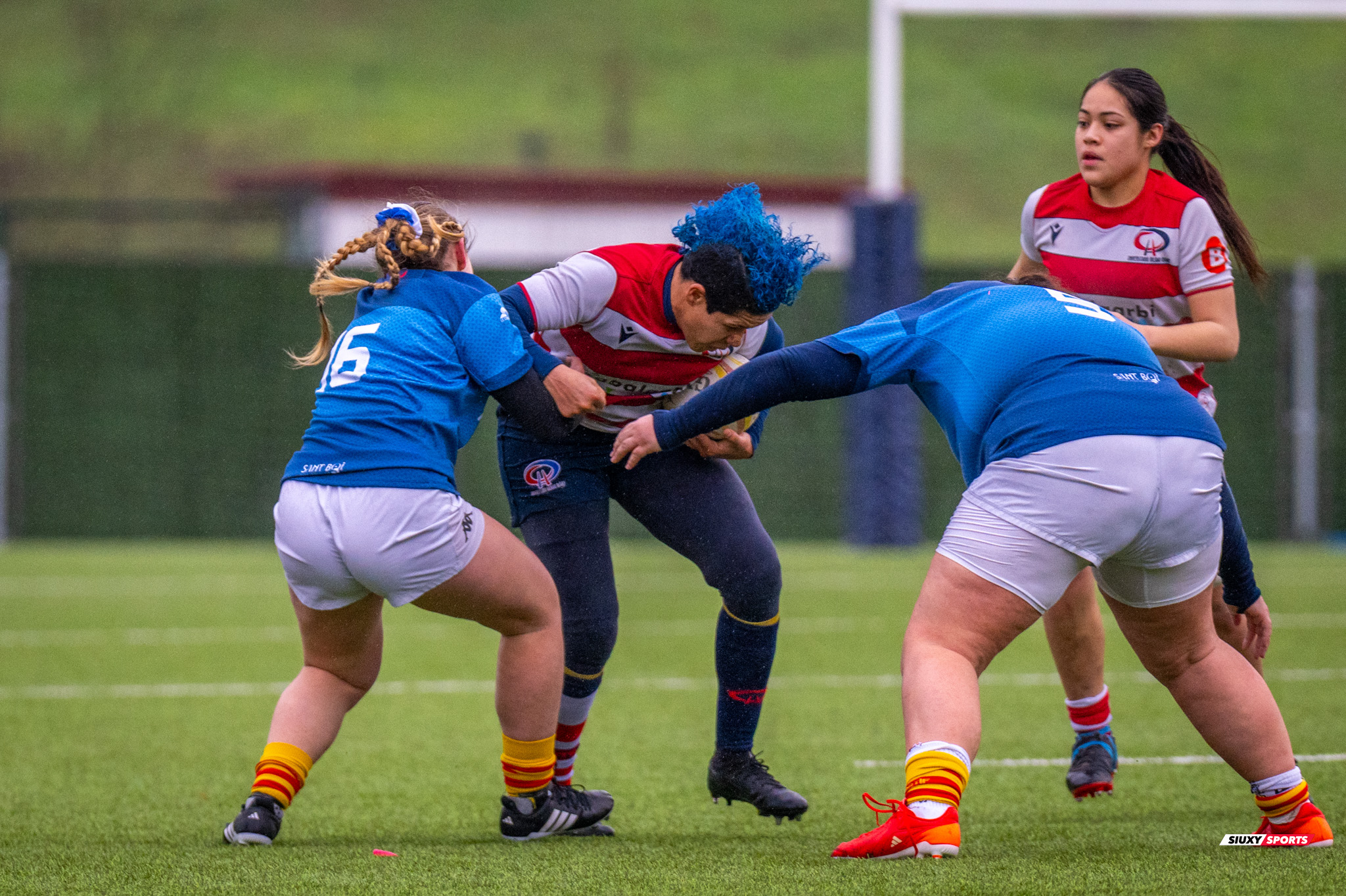  Universitario Bilbao Rugby - Unió Esportiva Santboiana - Rugby - FER 2026 -  Div Honor B Fem - Universitario Bilbao Rugby vs Unio Esportiva Santboiana (#FER26DHBFUBS1) Photo by: Fredy Monfoto | Siuxy Sports 2026-01-18