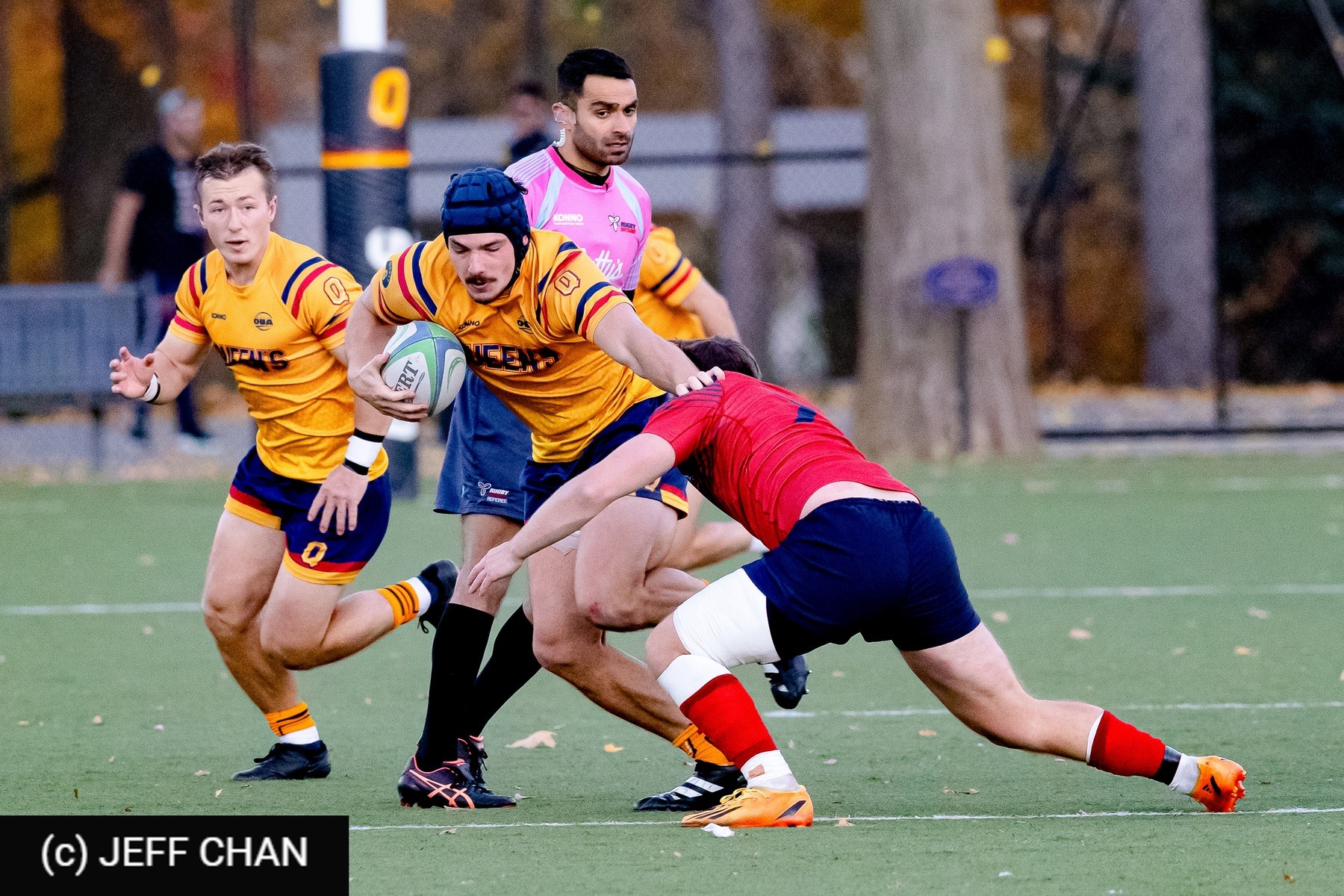  Queen's University - Brock University - Rugby - OUA 2024 Queen's vs Brock (#OUA24QUBR10) Photo by: Jeff Chan | Siuxy Sports 2024-10-26