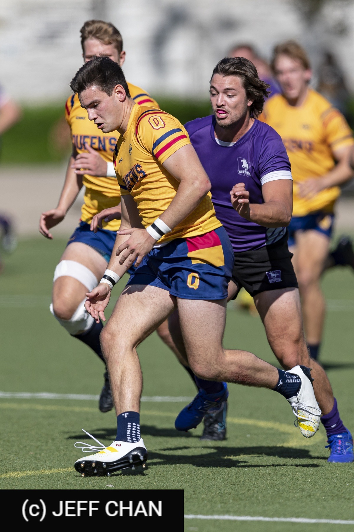  Queen's University - University of Western Ontario - Rugby - OUA 2022 Queen's vs Western (#OUA22QUWE09) Photo by: Jeff Chan | Siuxy Sports 2022-09-24
