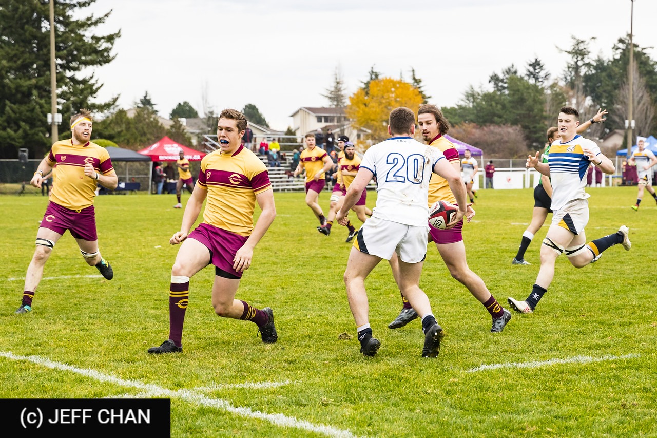 Nick ALLEN - Lucas HOTTON -  University of British Columbia - Université Concordia - Rugby - CANUMENS 2018 - U British Columbia vs Concordia U by Jeff Chan (#CANUMENS1803) Photo by: Jeff Chan | Siuxy Sports 2018-11-21