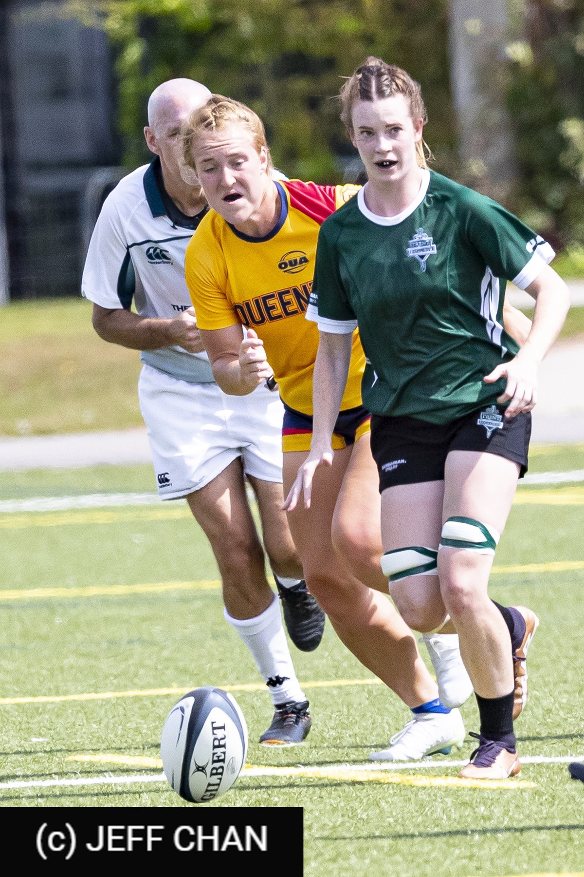  Queen's University - Trent University - Rugby - OUA 2023 Queen's (W) vs Trent (#OUW23QWTR09) Photo by: Jeff Chan | Siuxy Sports 2023-09-02