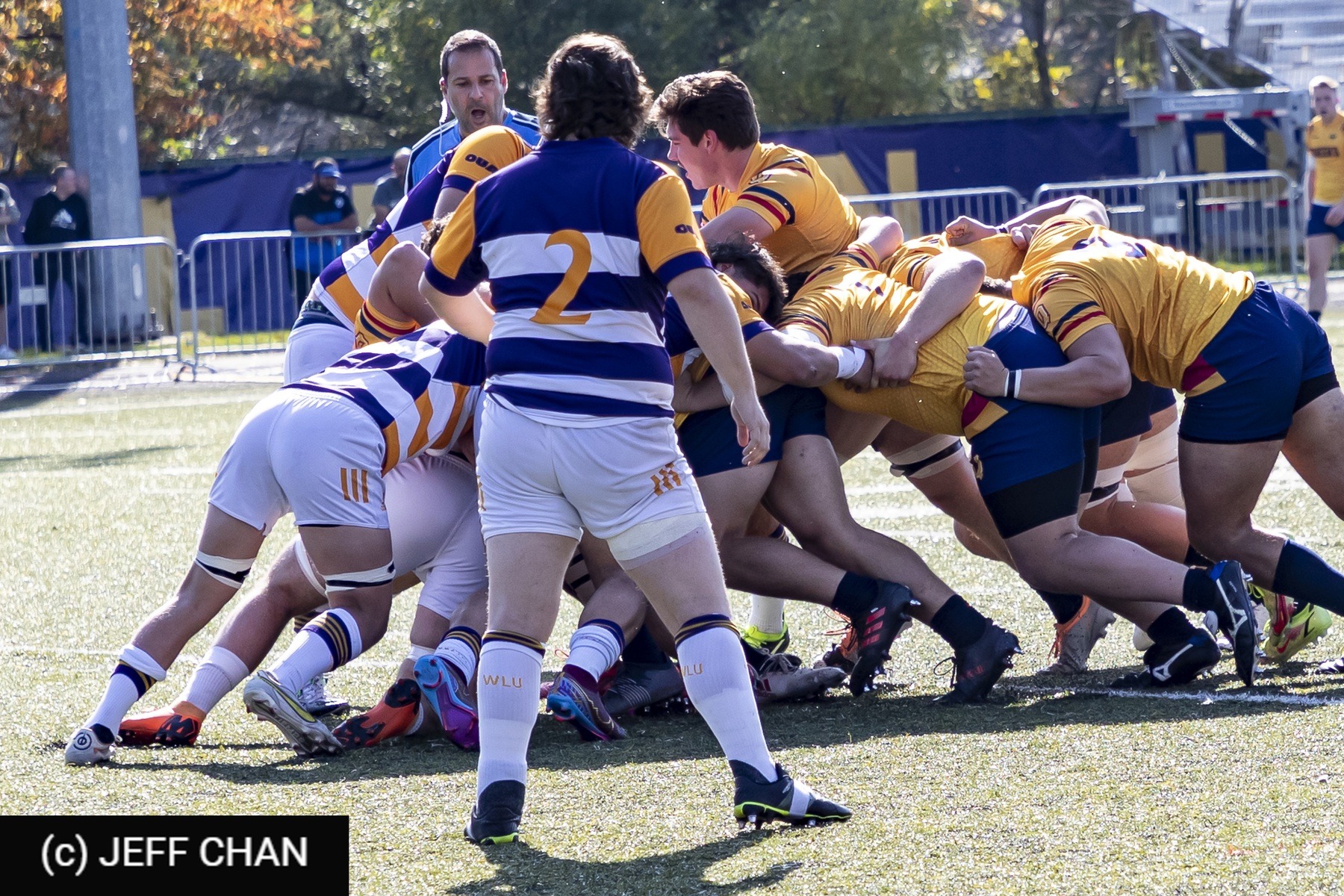  Queen's University - Wilfrid Laurier University - Rugby - OUA 2022 Queen's vs Laurier (#OUA22QULA10) Photo by: Jeff Chan | Siuxy Sports 2022-10-23