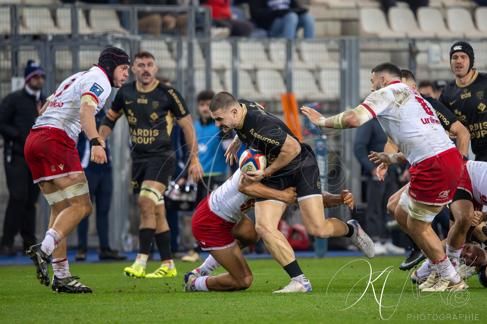  FC Grenoble Rugby - US Dax - Rugby - FFR 2025 - Pro D2 - FC Grenoble vs DAX (#FFR25PD2FD12) Photo by: Karine Valentin | Siuxy Sports 2025-12-19