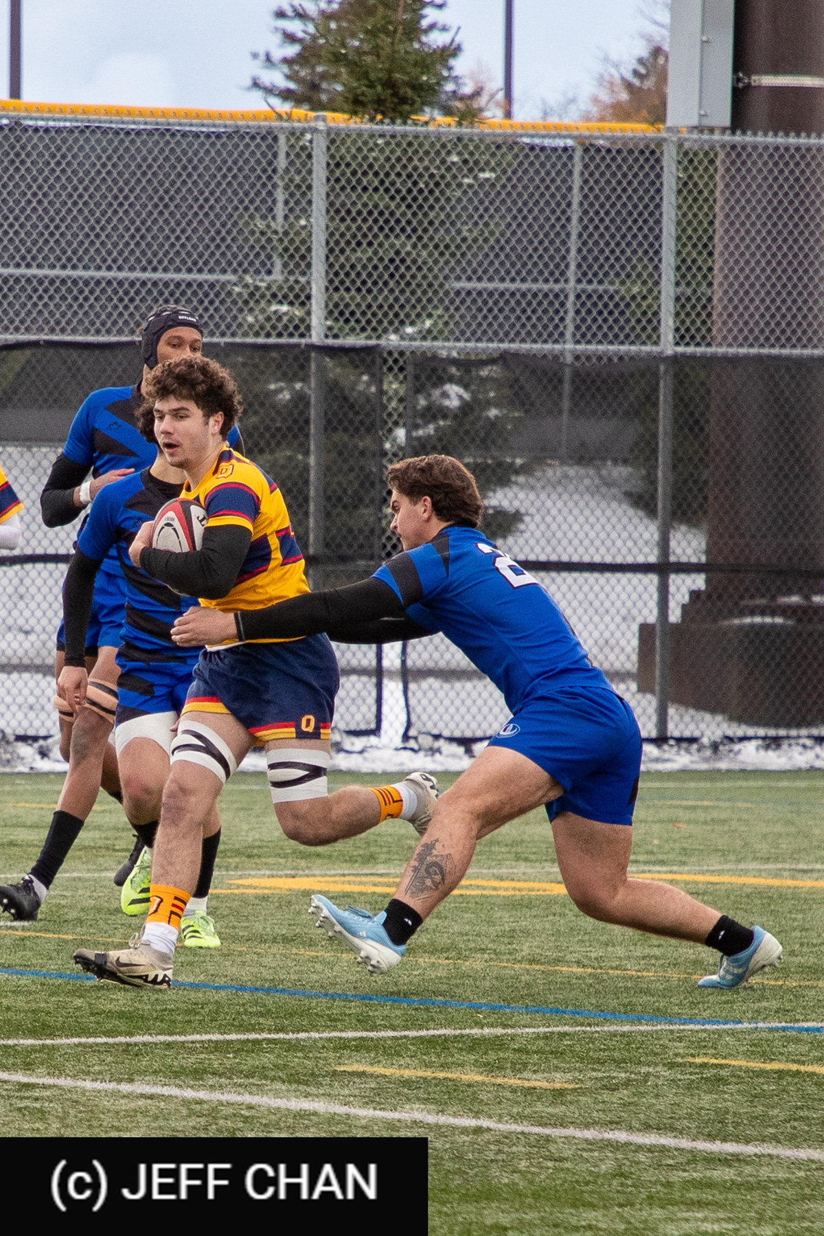  Université de Montréal - Queen's University - Rugby - CANUMENS 2025 - Université de Montréal vs Queen's University - Game#10 by Jeff Chan (#CANUMENS2560) Photo by: Jeff Chan | Siuxy Sports 2025-11-16